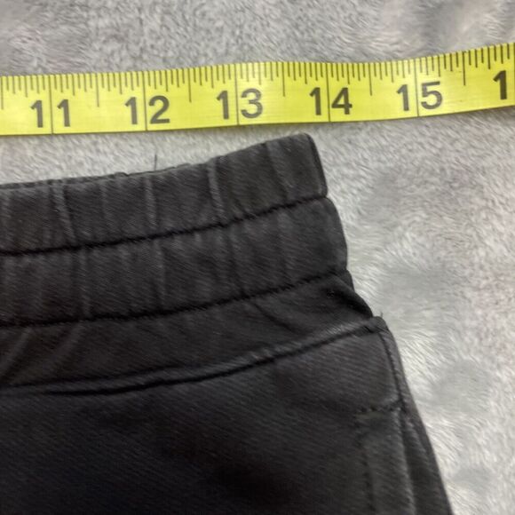 Black Pyramid Joggers Sweatpants Mens M Black Embroidered Logo Streetwear - Picture 10 of 14